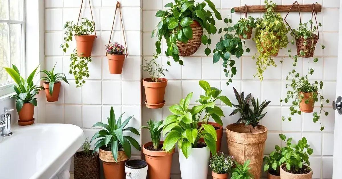 Best Containers for Bathroom Plants