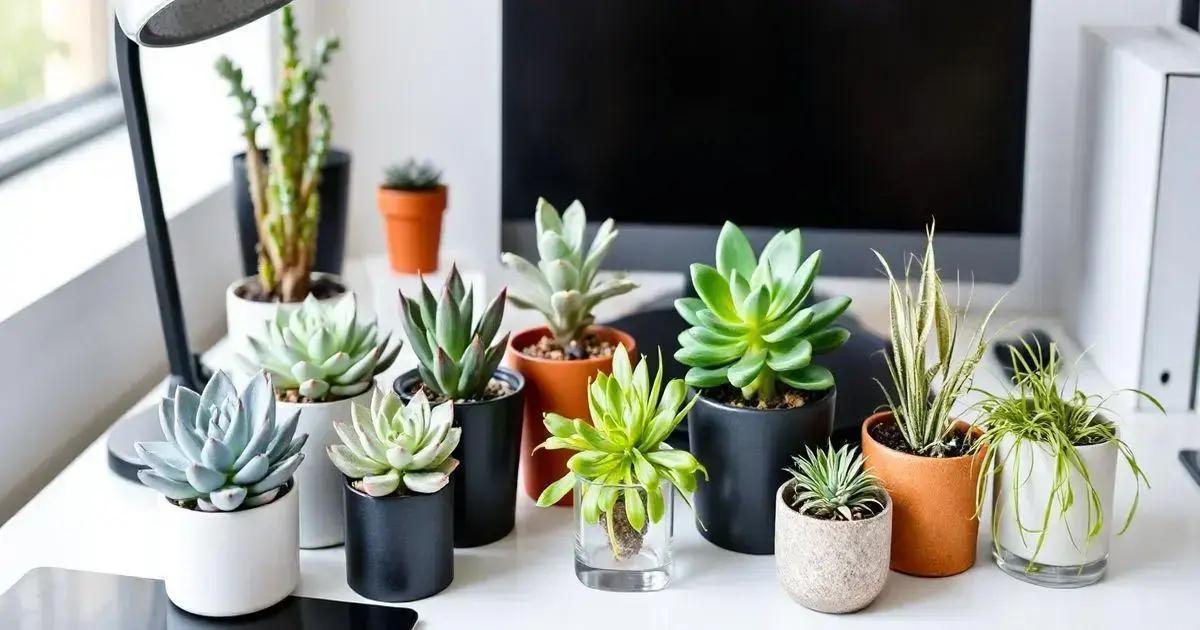 Best Desk Plants for Small Spaces