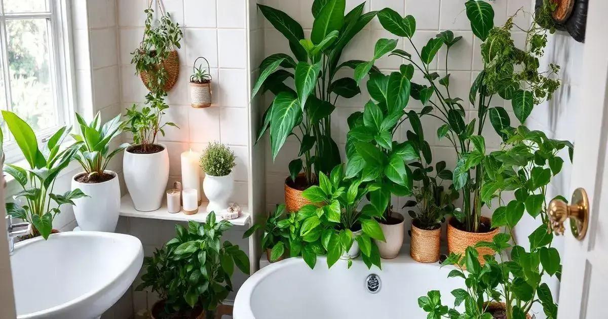 Creating a Bathroom Plant Oasis