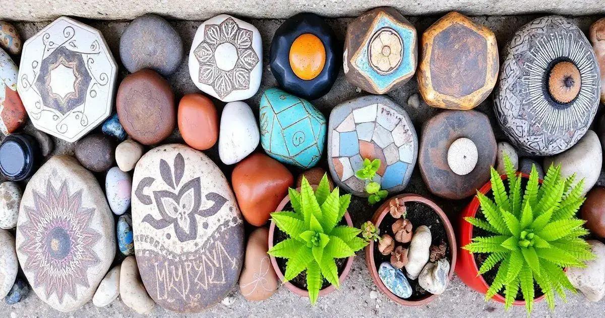 Creative Designs with Decorative Stones