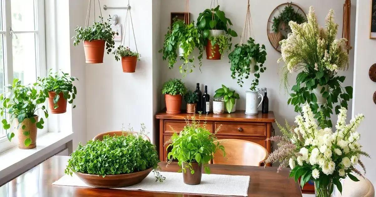 Creative Ways to Use Aromatic Plants in Decor