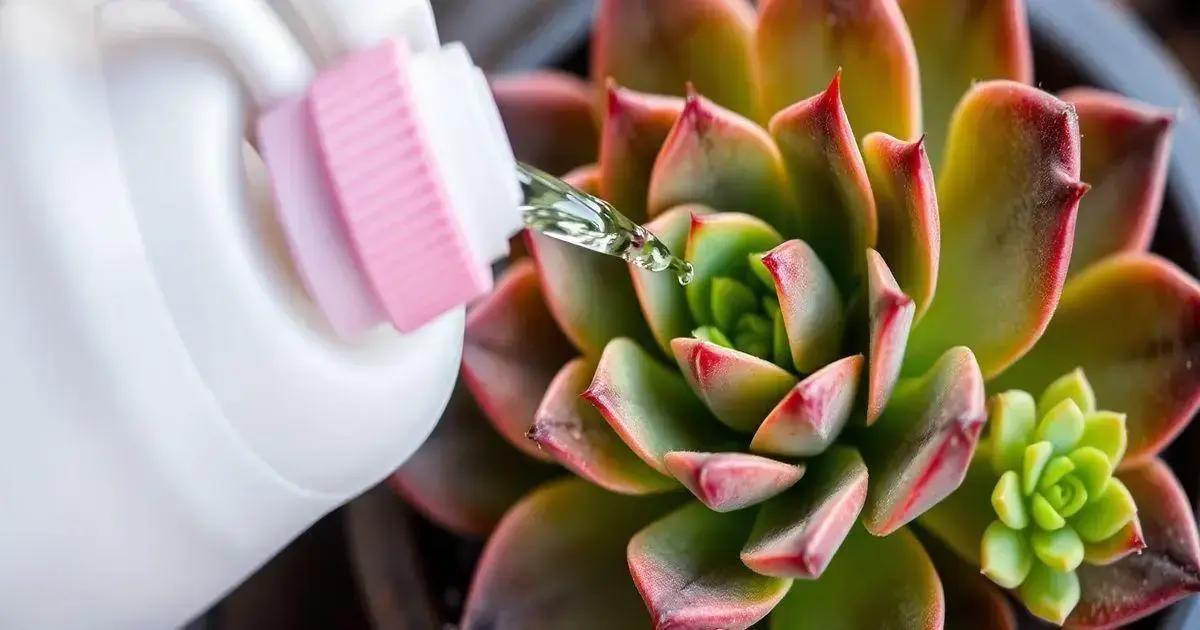 Fertilizing Succulents effectively