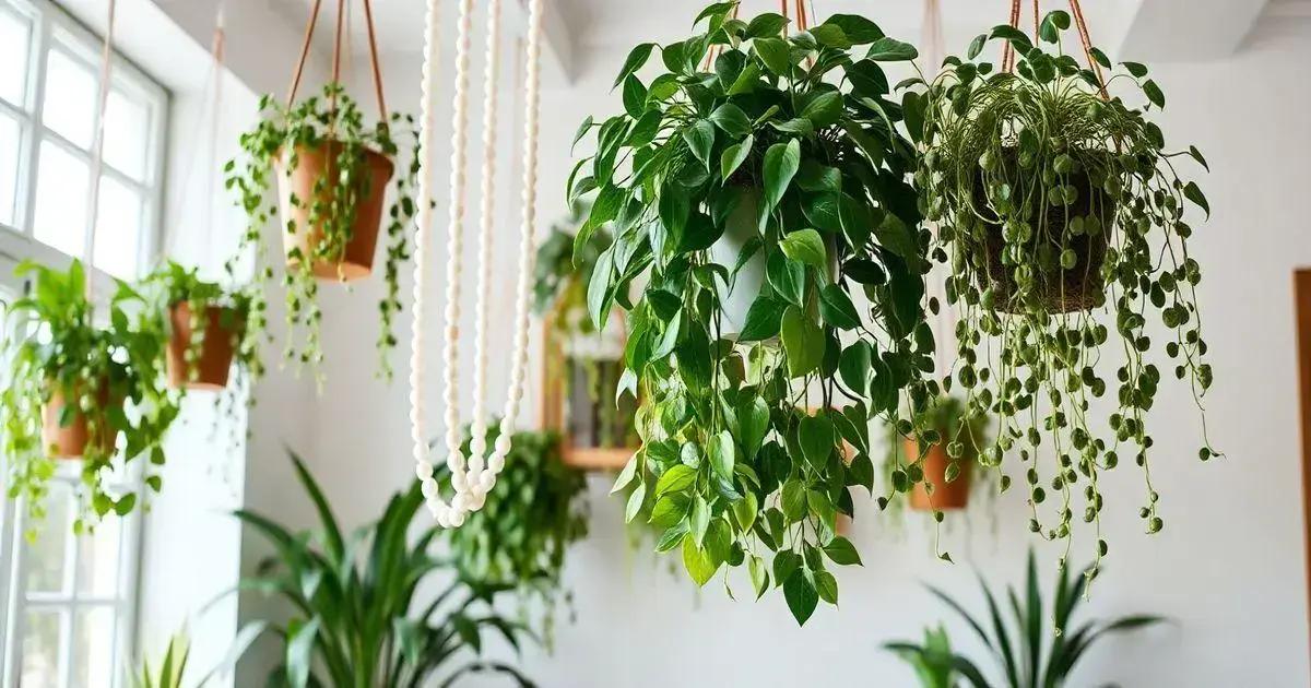 Hanging Plants for Vertical Spaces