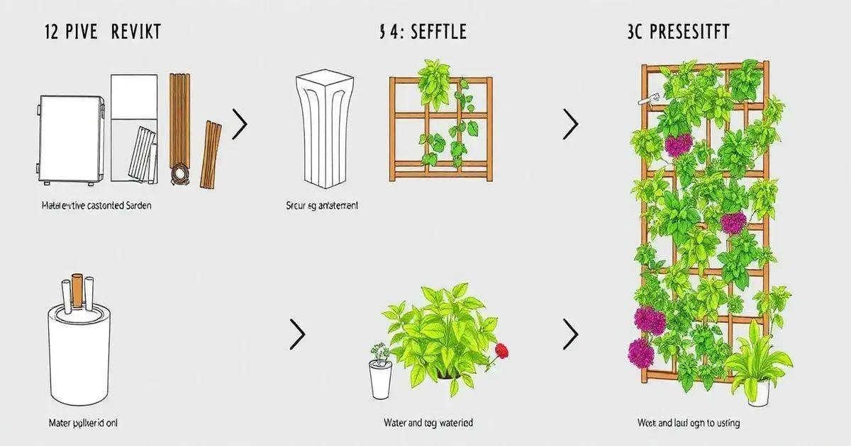 How to Assemble Your Vertical Garden