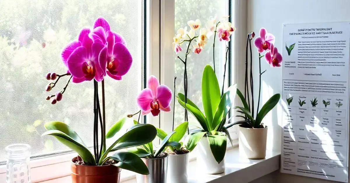 Light Requirements for Orchids