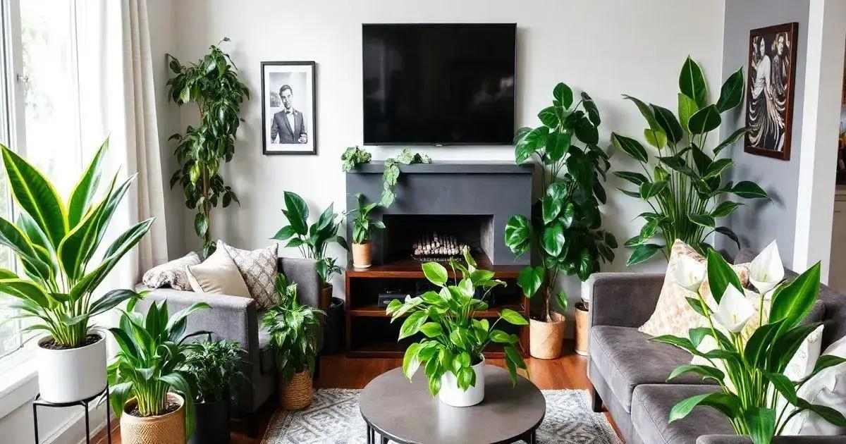 Low-Light Plants for Living Room Decoration