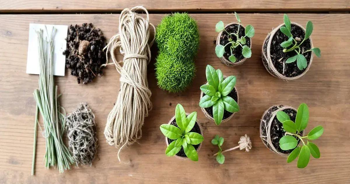 Materials Needed for Kokedama