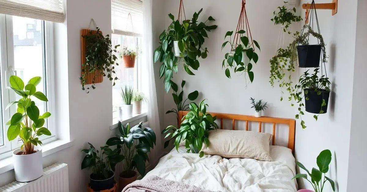 Plants for Small Bedrooms: Create a Cozy Oasis in Limited Space