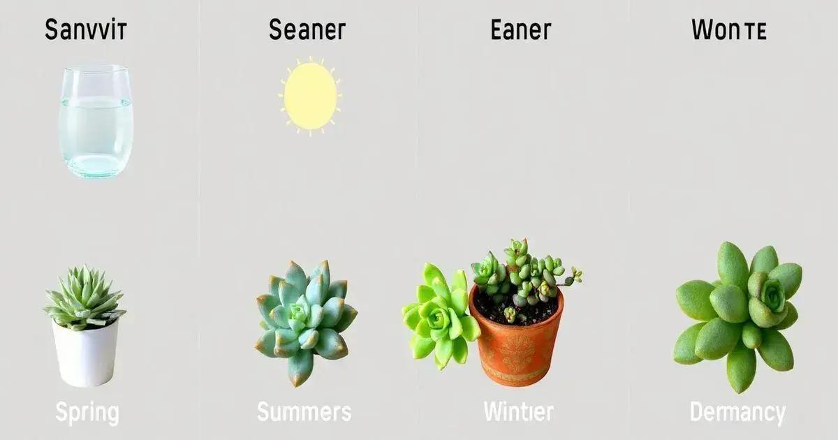 Seasonal Care for Succulents