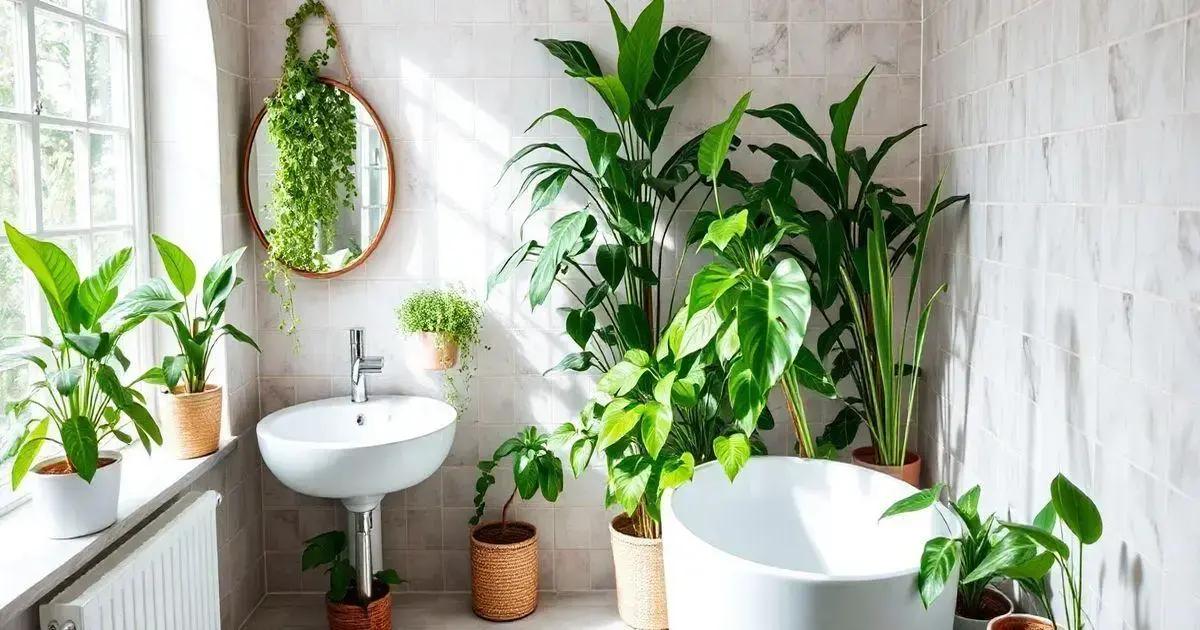 Top 8 Plants Ideal for Bathrooms