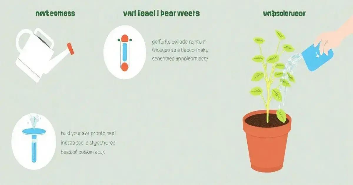 Watering Techniques for New Plants