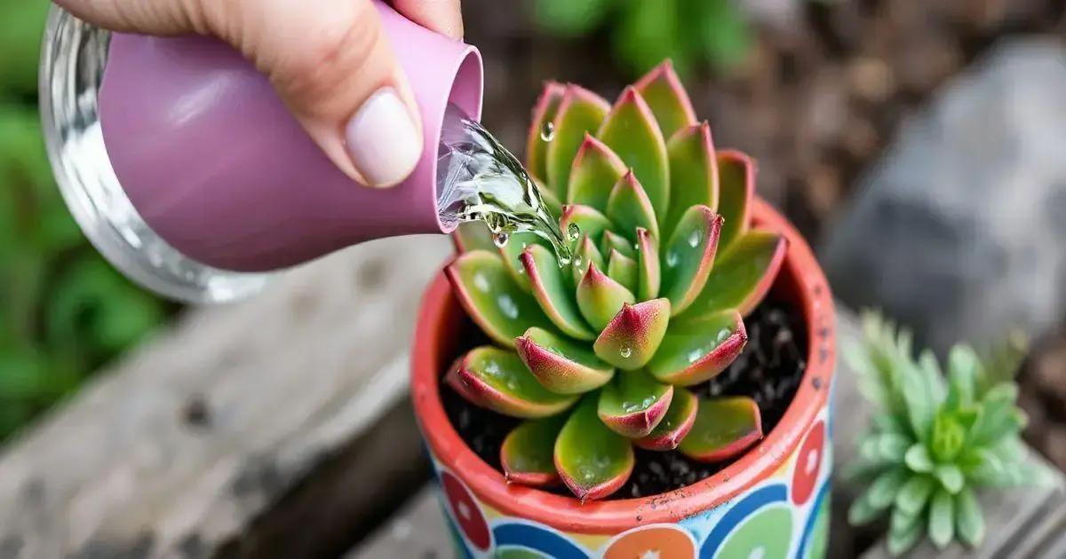 Watering Techniques for Succulents